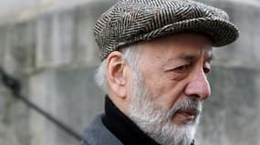 Le réalisateur  français Bertrand Blier lors d'une cérémonie à Paris le 5 décembre 2013