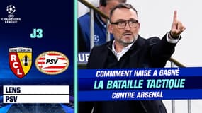 Lens - PSV : Haise raconte comment il a gagné la bataille tactique contre Arsenal