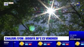 Chaleur/ Lyon : jusqu'à 38°C ce vendredi 