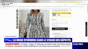 Les députés examinent ce jeudi un projet de loi pour limiter et encadrer la "fast-fashion"