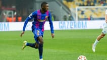 Ousmane Dembélé, à Kiev le 2 novembre 2021