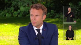 Emmanuel Macron le 14 juillet 2022