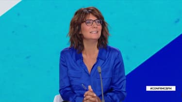 Estelle Denis, présentatrice d'Estelle Midi sur RMC: "On a des nouvelles voix féminines dans l'émission"