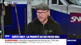 Grève à la SNCF: "La mobilisation va être forte", assure Fabien Villedieu (délégué syndical SUD-Rail)