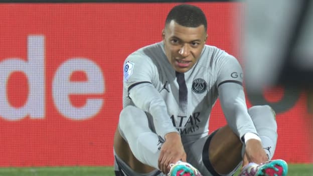 Kylian Mbappé lors de Montpellier-PSG, le 1er février 2023