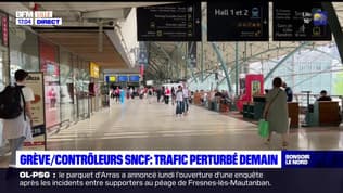 Grève des contrôleurs SNCF: trafic perturbé sur l'axe nord ce mercredi