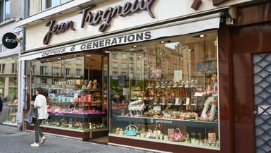 Une boutique "Jean Trogneux" à Amiens.