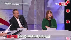 Mélenchon, Zemmour, Le Pen, 40% de l'électorat cherchent des parrainages désespérément - 11/01