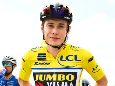 Jonas Vingegaard surle Critérium du Dauphiné, le 10 juin 2023