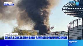 Incendie de la concession BMW à Lyon: le propriétaire témoigne