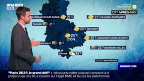 Météo Rhône: une matinée nuageuse mais de belles éclaircies l'après-midi, 23°C à Lyon