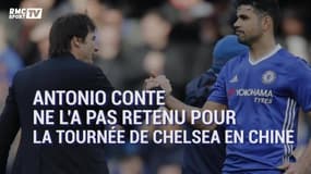 Diego Costa a repris l'entraînement loin de Chelsea