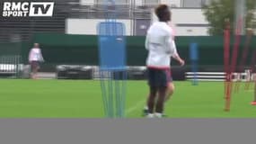Valbuena à l'entraînement malgré "l'affaire"