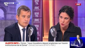 L'intégrale de l'interview de Gérald Darmanin face à Apolline de Malherbe sur RMC et BFMTV