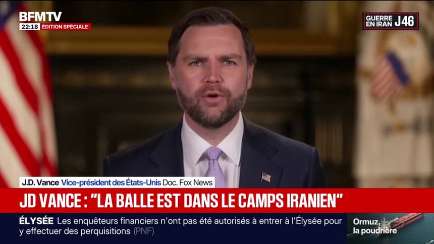 Interrogé par Fox News, J.D. Vance, vice-président américain, s'est exprimé sur les pourparlers menés avec l'Iran au Pakistan