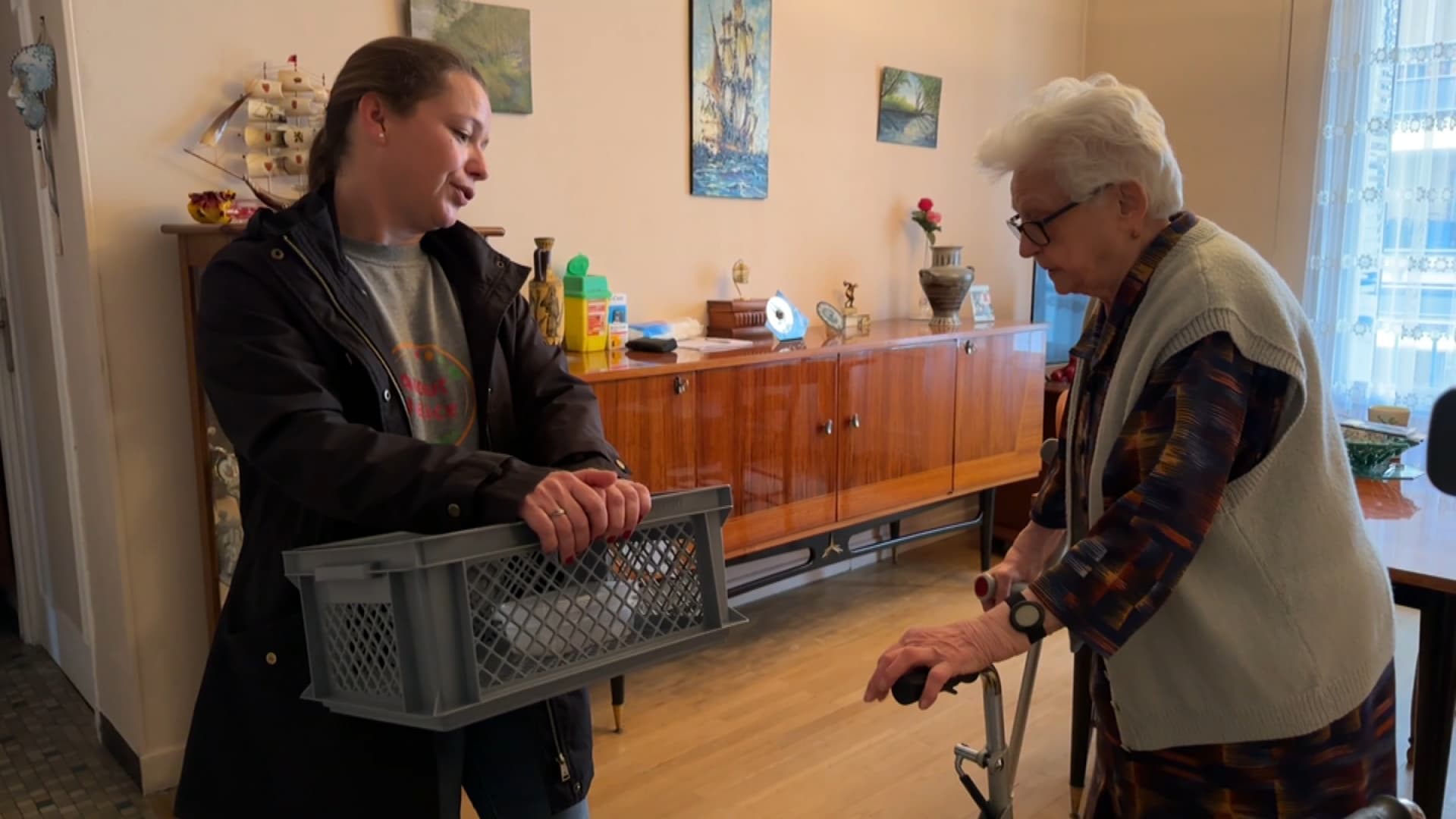 Dans quelques jours,  Anne  Weixler repassera pour une nouvelle livraison Yvette Caluory.