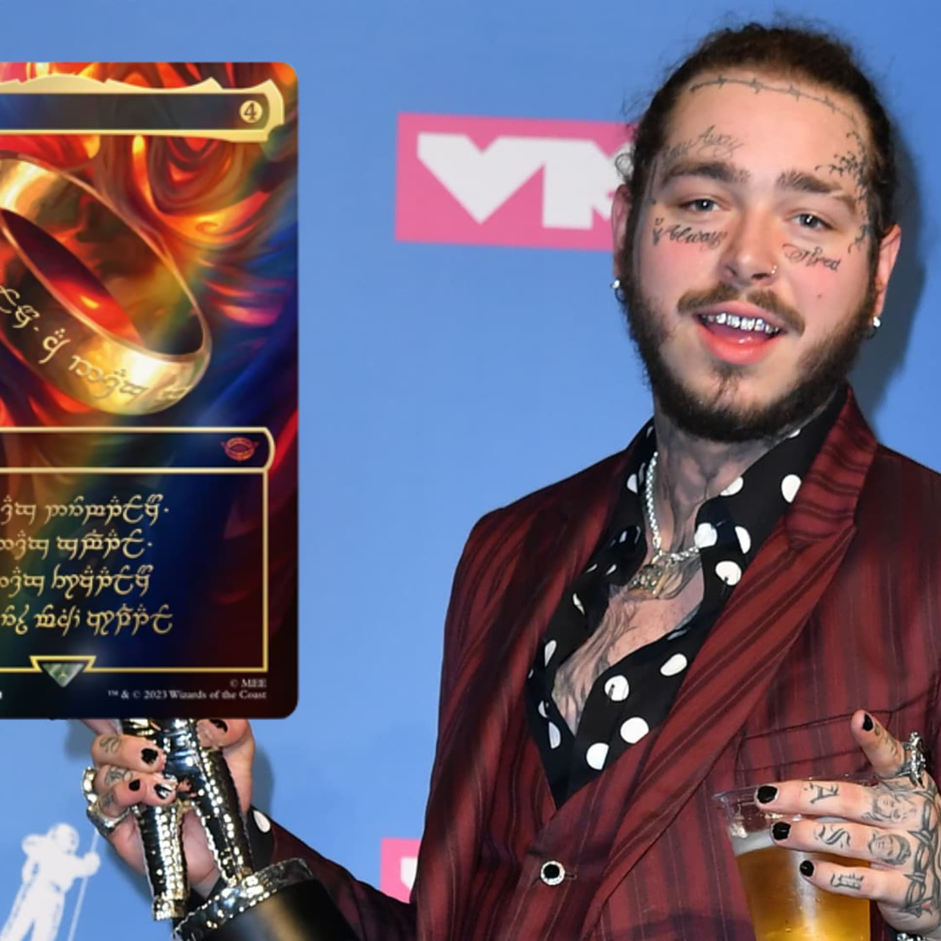 La carte Magic-Seigneur des Anneaux à 2 millions de dollars finalement  vendue au rappeur Post Malone