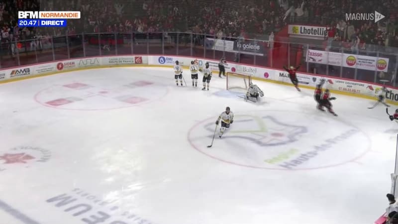 Ligue Magnus: les Dragons de Rouen ratent le coche face à Amiens et joueront une ultime rencontre