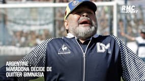 Argentine : Maradona décide de quitter Gimnasia 