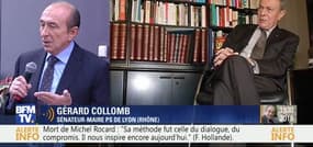Mort de Michel Rocard: "Il était de ceux qui essayaient de faire évoluer le socialisme", Gérard Collomb
