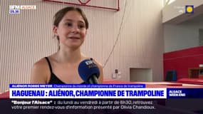 Haguenau: Aliénor, championne de trampoline