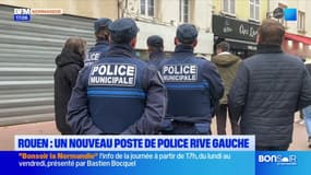 Rouen: un nouveau poste de police va être créé rive gauche