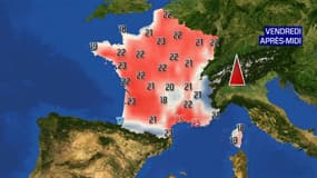 Une vague de chaleur va s'installer progressivement en France à partir du vendredi 6 mai 2022