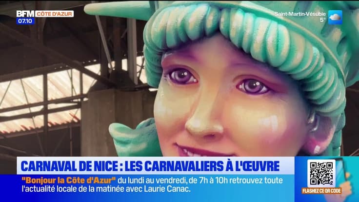 A Nice, les carnavaliers à pied d'œuvre à moins d'un mois des festivités