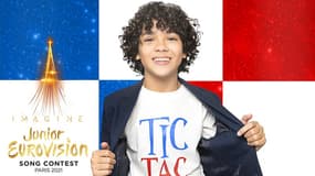 Enzo, 13 ans, représentera la France à l'Eurovision Junior en décembre 2021.