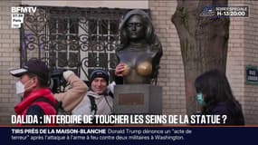 Faut-il interdire de toucher les seins de la statue de Dalida à Paris?