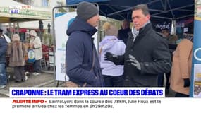 Craponne: le tram express au cœur des débats