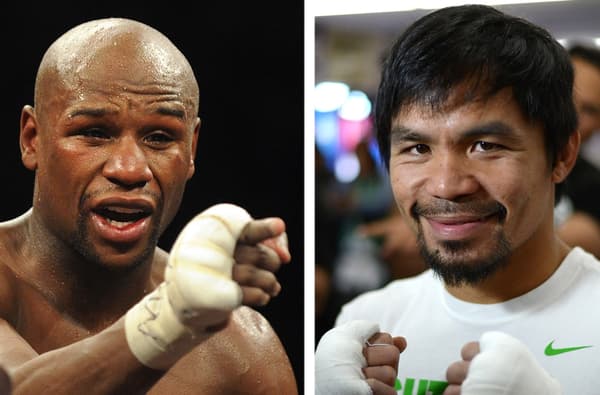 Floyd Mayweather et Manny Pacquiao