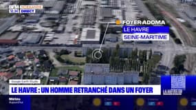 Le Havre: un homme retranché dans un foyer