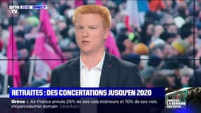 Retraites: pour Adrien Quatennens, "les grévistes et les non-grévistes ont un intérêt commun, c'est que la réforme soit retirée"