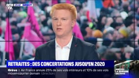 Retraites: pour Adrien Quatennens, "les grévistes et les non-grévistes ont un intérêt commun, c'est que la réforme soit retirée"