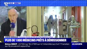Médecins prêts à démissionner: le professeur André Grimaldi y voit "un appel au secours pour l'opinion publique"