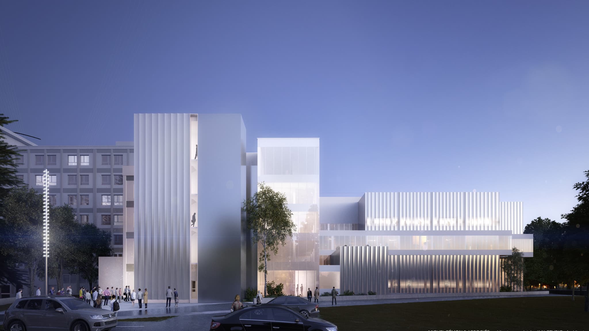 Un nouveau bâtiment va être construit à l'hôpital Lyon-Sud.