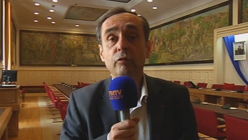 Robert Ménard, mercredi, à Béziers.
