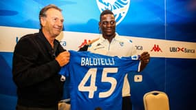 La présentation de Balotelli à Brescia