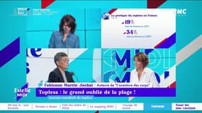 "Je trouve ça navrant, une femme devrait être totalement libre de son corps. Voir une femme seins nues, ça choque et ça ne devrait pas être le cas." Thierry Moreau dénonce la pression sociale et la pudeur autour du topless