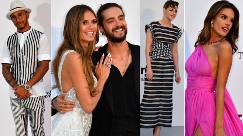 Les stars au Gala de l'amfAR lors du Festival de Cannes 2018