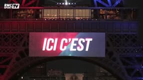La Tour Eiffel aux couleurs du PSG pour célébrer l’arrivée de Neymar
