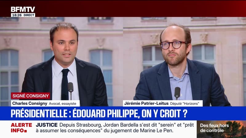 SIGNÉ CONSIGNY - Le Pen/Bardella : quel pire adversaire pour Philippe ? - 06/07