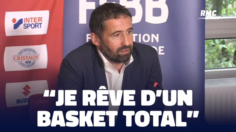 Basket / Equipe de France : Fauthoux ne cherchera "pas à s'émanciper" de l'héritage Collet mais "rêve d'un basket total"