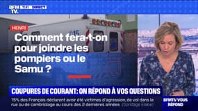 Coupures d'électricité: comment fera-t-on pour joindre les pompiers ou le Samu? BFMTV répond à vos questions 