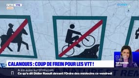 Calanques : coup de frein pour les VTT !