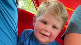 Photo de Beckham Reed, deux ans, diffusée par ses proches sur la cagnotte en ligne. 