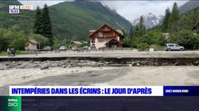 Intempéries dans les Écrins: les crues, notamment du Gyr, ont occasionné des dégâts