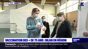 Hauts-de-France: retour sur la première journée de vaccination pour les personnes âgées de plus de 75 ans à Lille et Valenciennes 