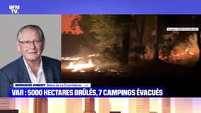 Var : 5 000 hectares brûlés, 7 campings évacués - 17/08